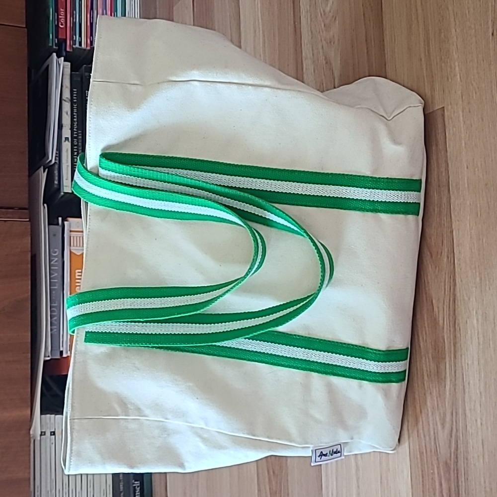 Ame & Lulu Hamptons Beach Canvas Tote